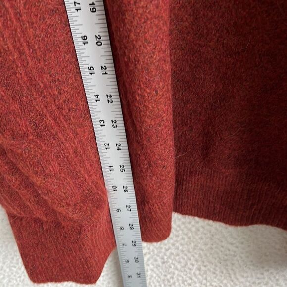 Madewell Havener Cable Knit Pullover Sweater Womens‎ 3X Brown - Picture 5 of 8